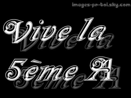 5ème A